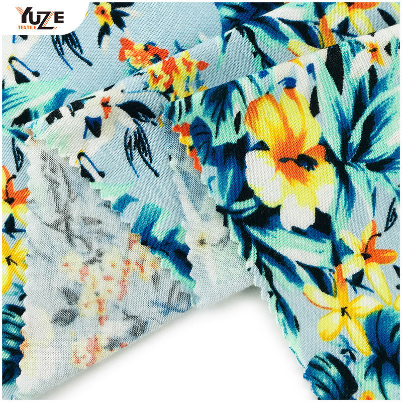 YZGTP-ES1018 RAYON JERSEY PANDEX พิมพ์