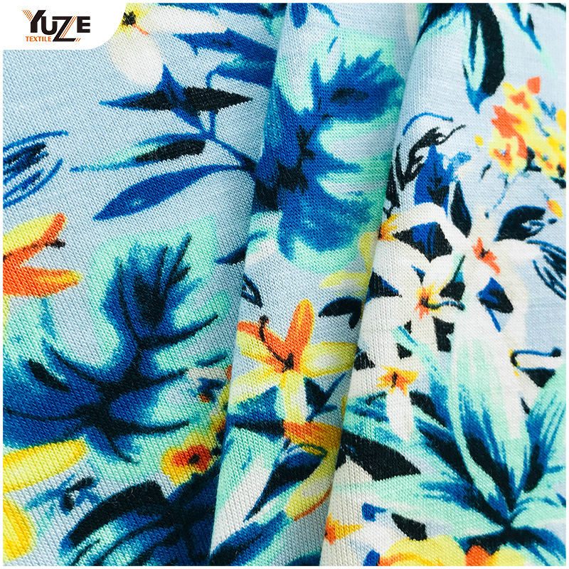 YZGTP-ES1018 RAYON JERSEY PANDEX พิมพ์