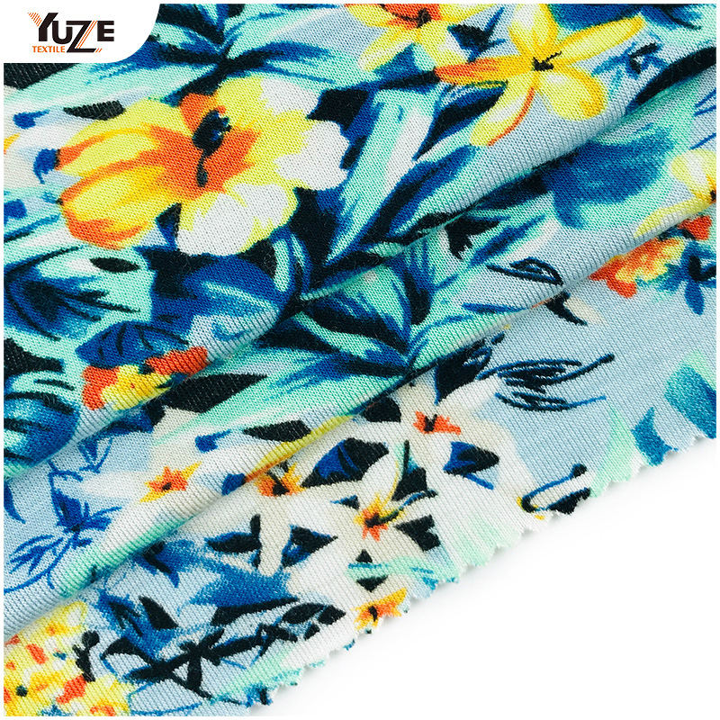 YZGTP-ES1018 RAYON JERSEY PANDEX พิมพ์