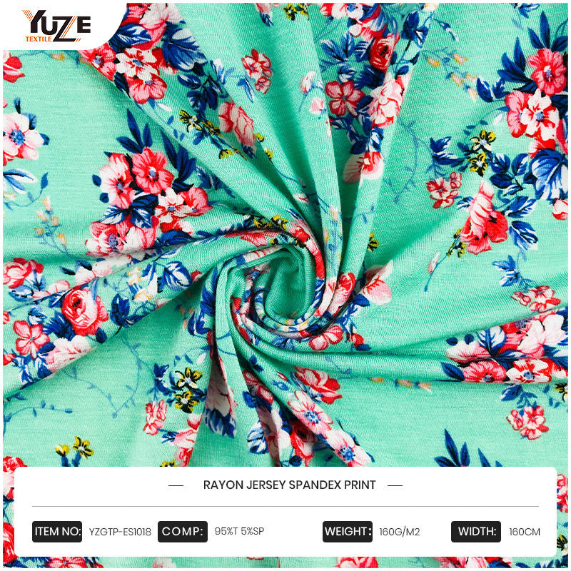 YZGTP-ES1018-2 RAYON JERSEY PANDEX พิมพ์