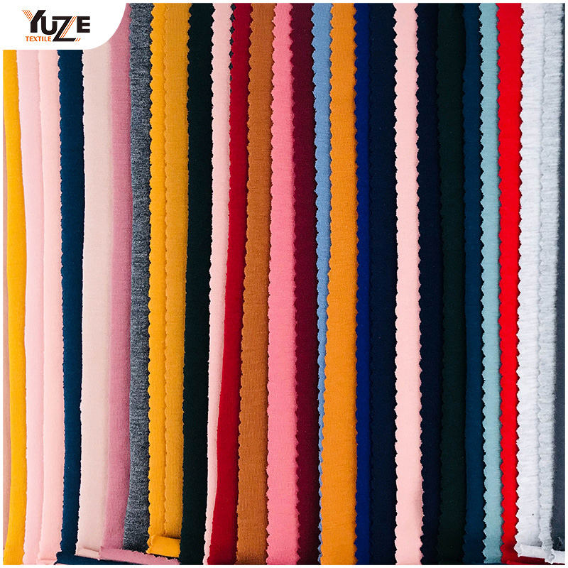 YZK-080029 40S CTN Span Jersey กับเอนไซม์ล้างเย็นสัมผัส