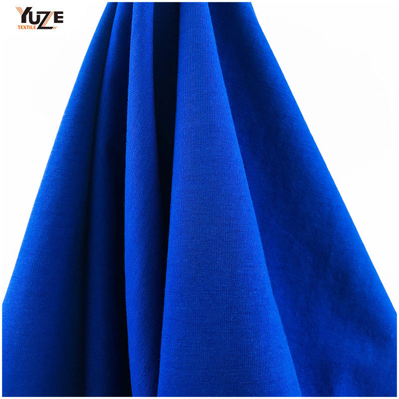 YZK-080029 40S CTN Span Jersey กับเอนไซม์ล้างเย็นสัมผัส