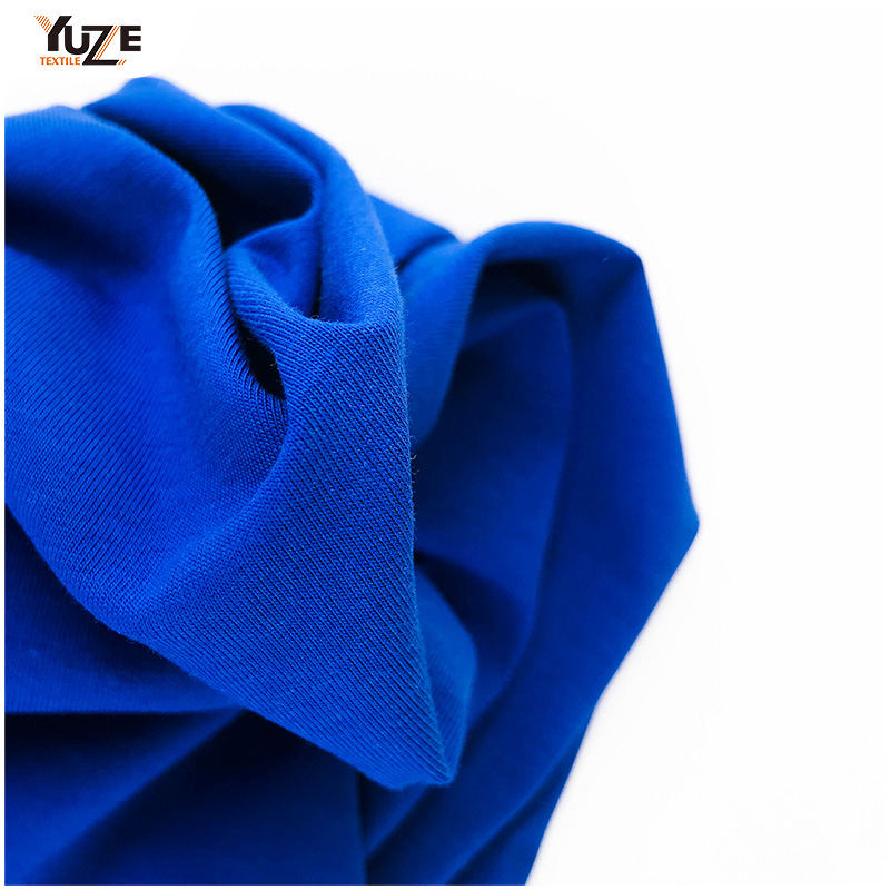 YZK-080029 40S CTN Span Jersey กับเอนไซม์ล้างเย็นสัมผัส