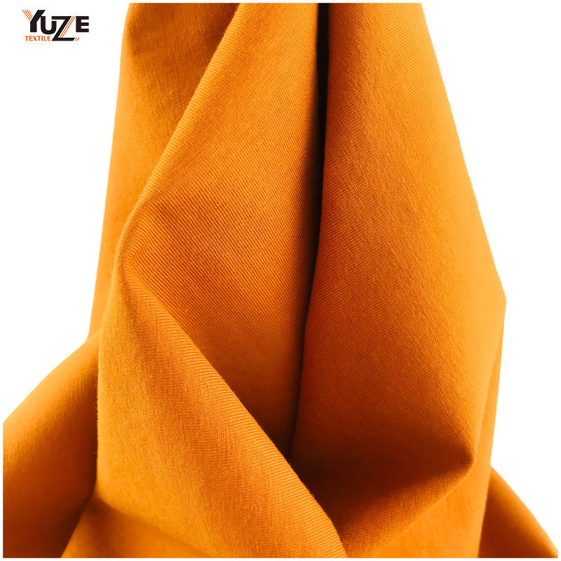 YZK-080029 40S CTN Span Jersey กับเอนไซม์ล้างเย็นสัมผัส