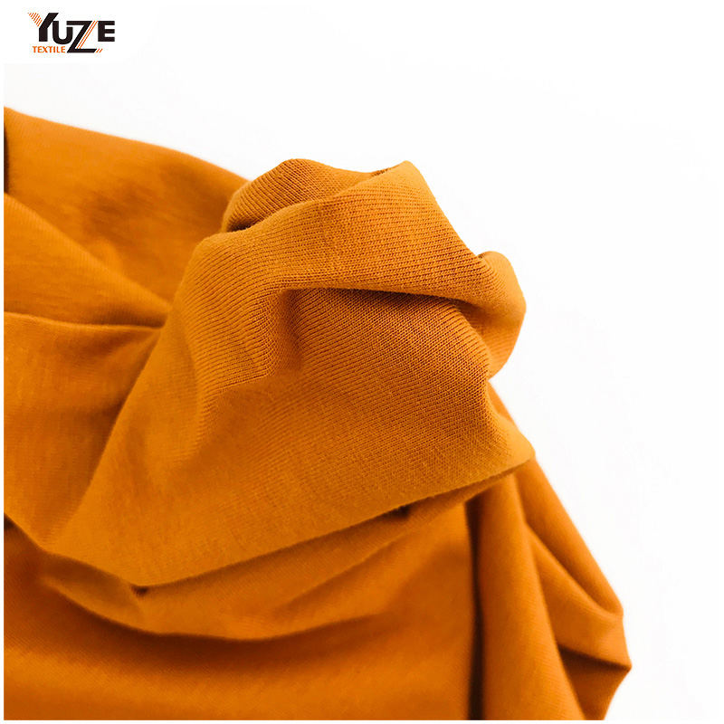 YZK-080029 40S CTN Span Jersey กับเอนไซม์ล้างเย็นสัมผัส