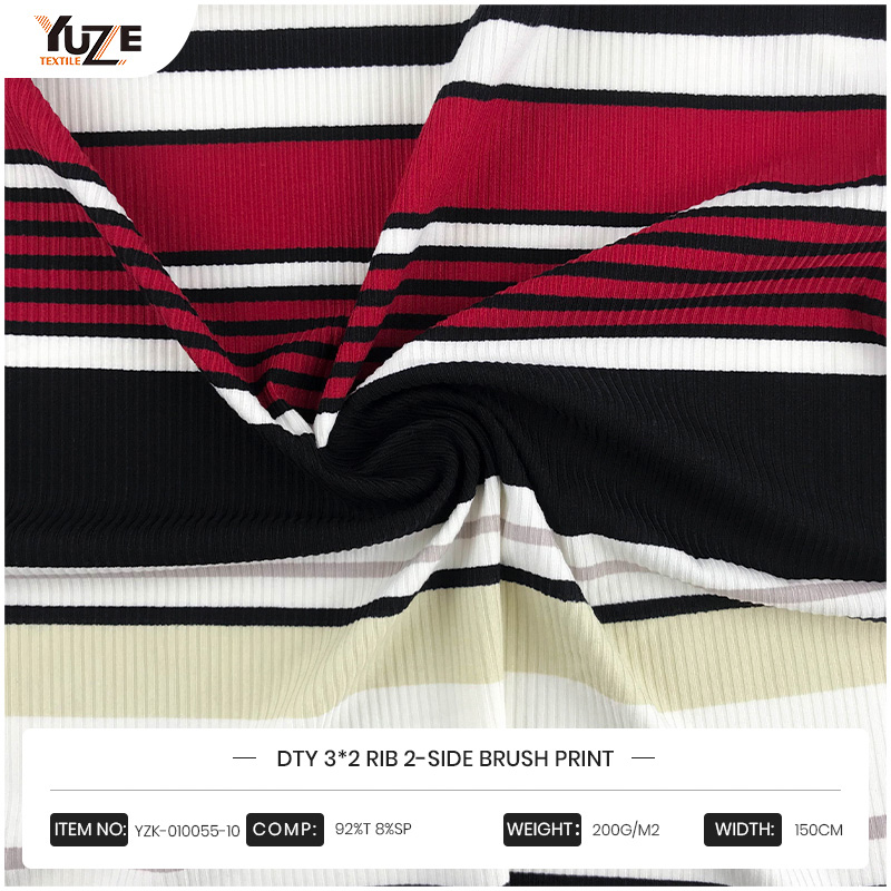 กระบวนการพิมพ์ของ Shaoxing Yuze Textile Co., Fabric YZK-010055-10 ของ Ltd