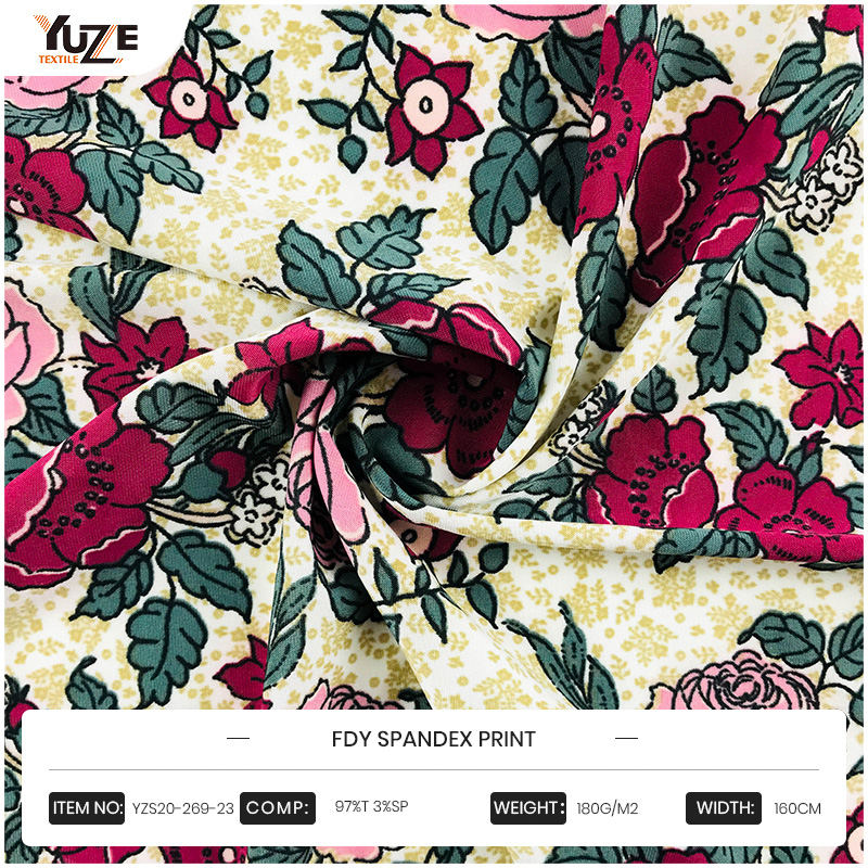 YZS20-269-23 FDY PANDEX พิมพ์