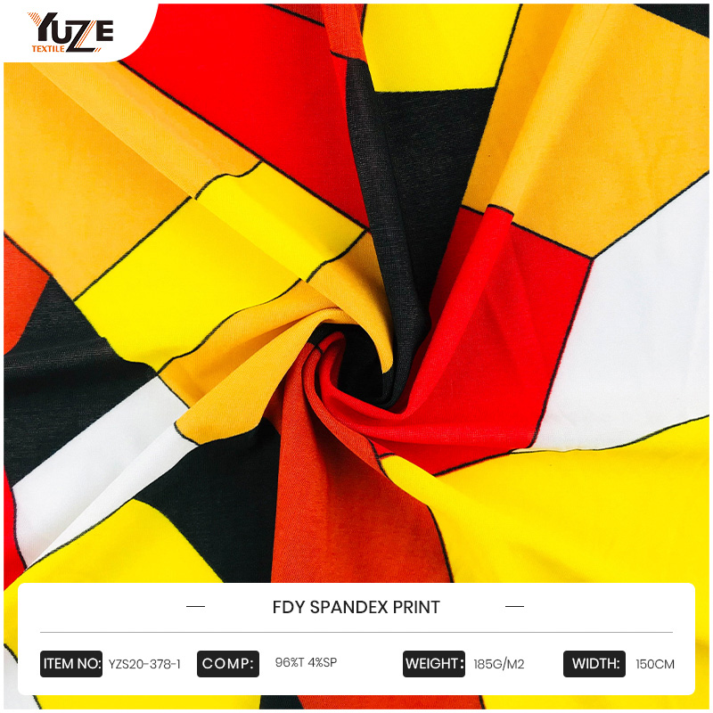 YZS20-378-1 FDY PANDEX พิมพ์