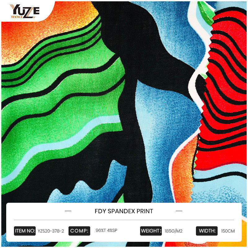 YZS20-378-2 FDY PANDEX พิมพ์