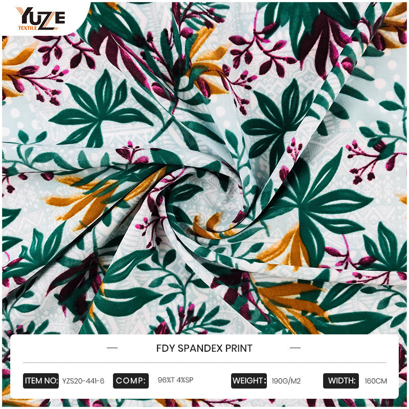 YZS20-441-6 FDY PANDEX พิมพ์