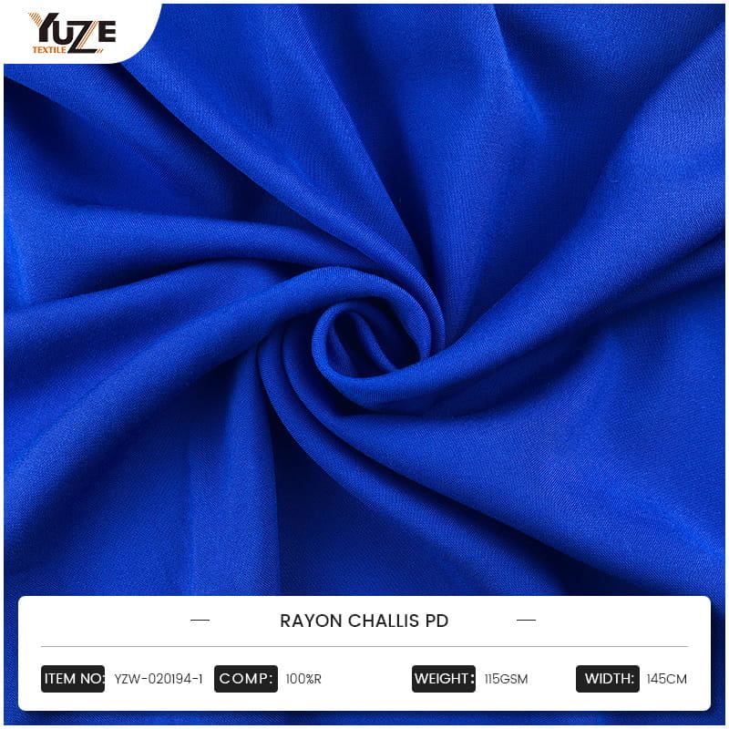 YZW-020194-1 Rayon Gauze-การผสมผสานที่ลงตัวระหว่างแฟชั่นและความสะดวกสบาย