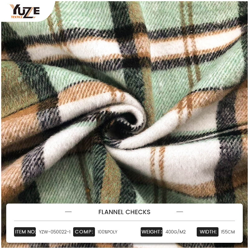 การตรวจสอบ Flannel YZW-050022-1