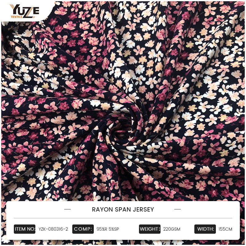 YZK-080316-2 RAYON Span Jersey