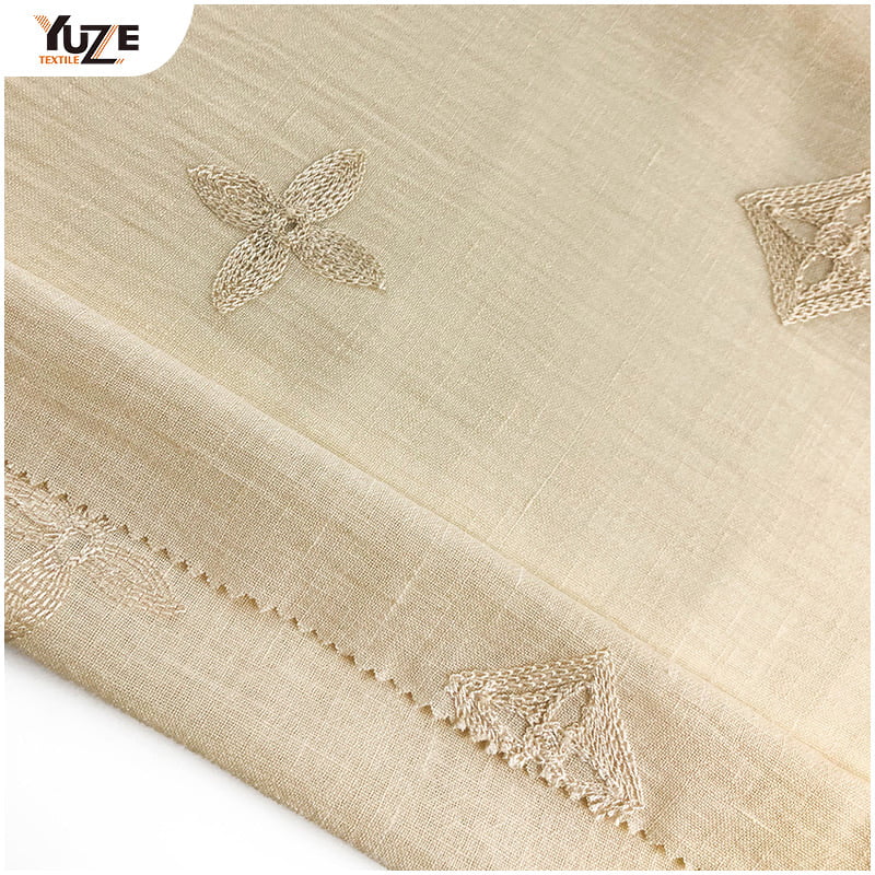 YZW-030069-1 ผ้าลินินดู Airflow EMB